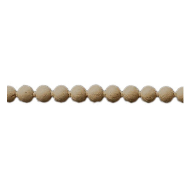 Brockwell Incorporated's 3/8"(H) x 3/16"(Relief) - Interior Renaissance Linear Bead Molding Style - [Compo Material]