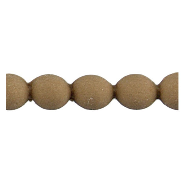 Brockwell Incorporated's 3/16"(H) x 5/32"(Relief) - Interior Renaissance Bead Linear Molding Style - [Compo Material]