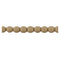 Brockwell Incorporated's 1/4"(H) x 1/8"(Relief) - Renaissance Stain-Grade Bead Linear Molding Design - [Compo Material]