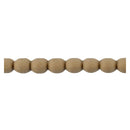 Brockwell Incorporated's 3/8"(H) x 3/8"(Relief) - Stain-Grade Renaissance Bead Linear Molding Design - [Compo Material]