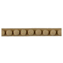 Brockwell Incorporated's 1/4"(H) x 3/16"(Relief) - Stain-Grade Renaissance Bead Linear Molding Design - [Compo Material]