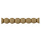Brockwell Incorporated's 1/2"(H) x 1/4"(Relief) - Renaissance Bead Linear Molding Design - [Compo Material]