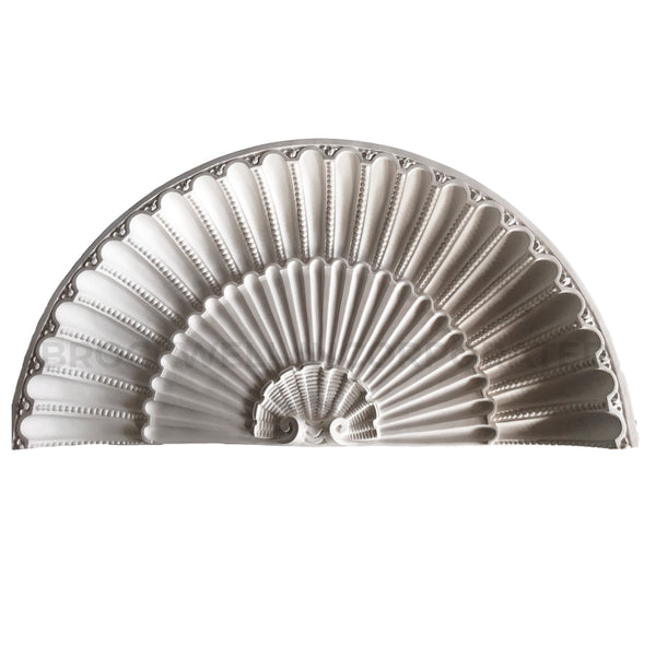 Shop Classic style shell plaster niche cap from Brockwell Incorporated