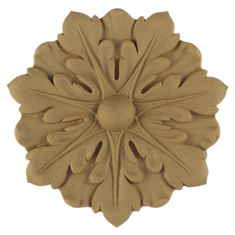 Circle Resin Rosettes for Fluted Casing - Item