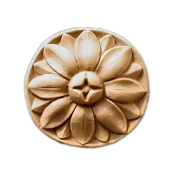 Circle Resin Rosettes for Fluted Casing - Item # RST-3155-CP-2 - ColumnsDirect.com