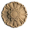 Circle Resin Rosettes for Fluted Casing - Item # RST-F7165-CP-2 - ColumnsDirect.com