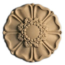 Circle Resin Rosettes for Fluted Casing - Item