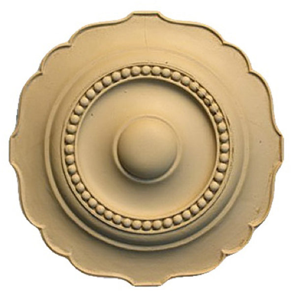 Circle Resin Rosettes for Fluted Casing - Item # RST-F2365-CP-2 - ColumnsDirect.com