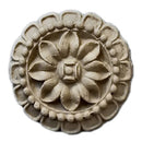 Circle Resin Rosettes for Fluted Casing - Item