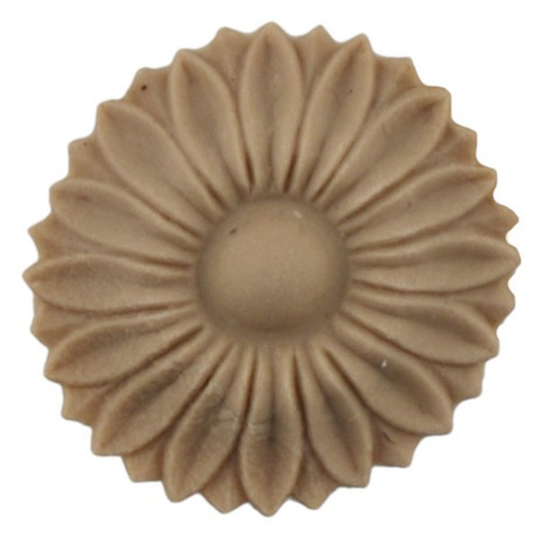 Circle Resin Rosettes for Fluted Casing - Item # RST-F2765-CP-2 - ColumnsDirect.com