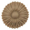 Circle Resin Rosettes for Fluted Casing - Item # RST-F2765-CP-2 - ColumnsDirect.com