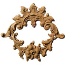 Circle Resin Rosettes for Fluted Casing - Item