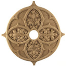 Circle Resin Rosettes for Fluted Casing - Item