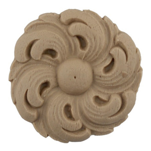 Circle Resin Rosettes for Fluted Casing - Item # RST-F4866-CP-2 - ColumnsDirect.com