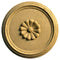 Circle Resin Rosettes for Fluted Casing - Item # RST-F6137-CP-2 - ColumnsDirect.com