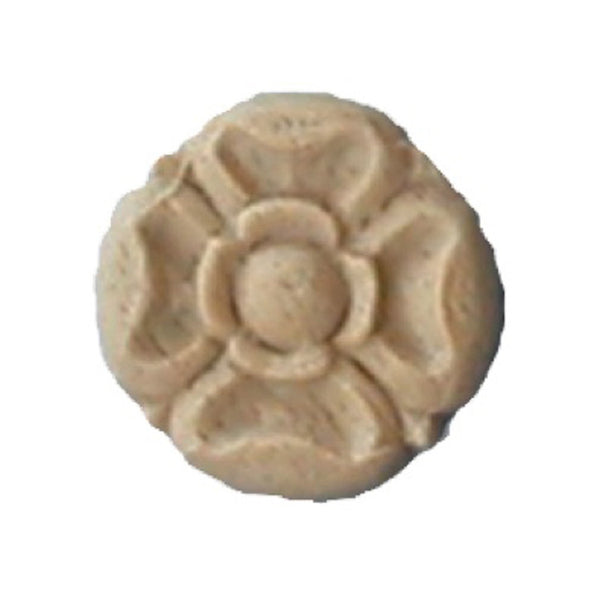 Circle Resin Rosettes for Fluted Casing - Item # RST-F2537-CP-2 - ColumnsDirect.com