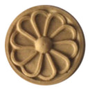 Circle Resin Rosettes for Fluted Casing - Item