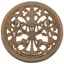 Circle Resin Rosettes for Fluted Casing - Item