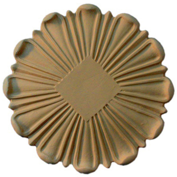 Circle Resin Rosettes for Fluted Casing - Item # RST-91811-CP-2 - ColumnsDirect.com