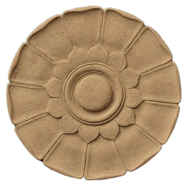 Circle Resin Rosettes for Fluted Casing - Item # RST-68331-CP-2 - ColumnsDirect.com