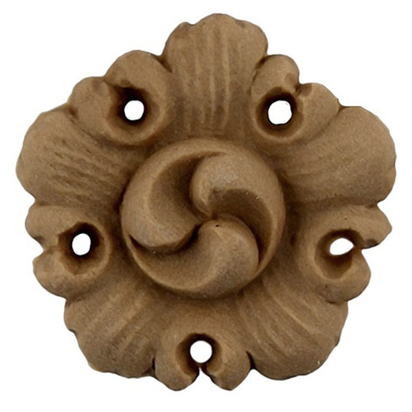 Circle Resin Rosettes for Fluted Casing - Item # RST-F9164-CP-2 - ColumnsDirect.com