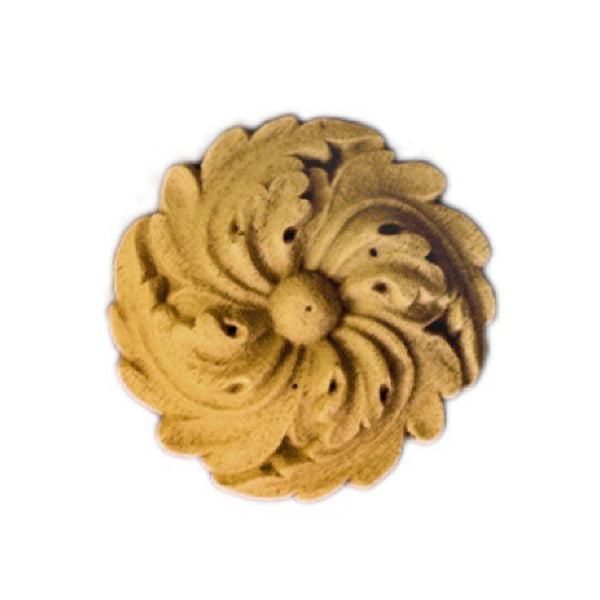 Circle Resin Rosettes for Fluted Casing - Item # RST-4905-CP-2 - ColumnsDirect.com