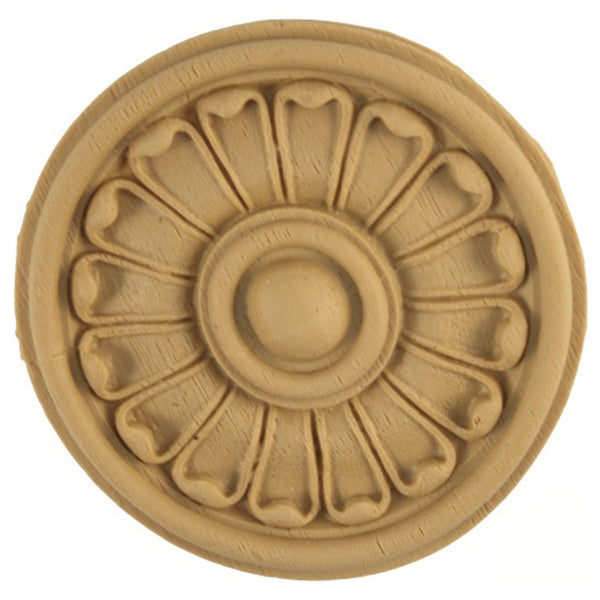 Circle Resin Rosettes for Fluted Casing - Item # RST-3615-CP-2 - ColumnsDirect.com