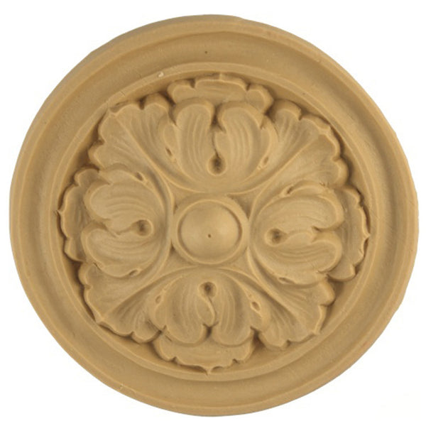 Circle Resin Rosettes for Fluted Casing - Item # RST-3815-CP-2 - ColumnsDirect.com