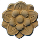 Circle Resin Rosettes for Fluted Casing - Item