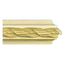 Buy 1-1/2"(H) x 5/8"(Proj.) - Twisted Rope Onlay Panel Molding Design (Poplar) - [Wood Material] - Brockwell Incorporated