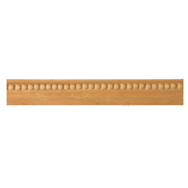 Buy 1-1/4"(H) x 11/16"(Proj.) - Bead Onlay Panel Molding Design (Poplar) - [Wood Material] - Brockwell Incorporated