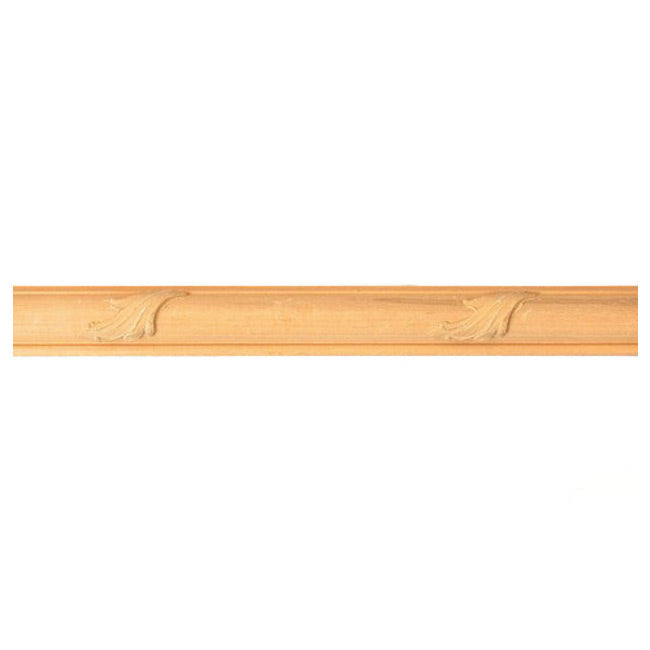 Buy 1-5/16"(H) x 13/16"(Proj.) - Acanthus Leaf Onlay Panel Molding Design (Poplar) - [Wood Material] - Brockwell Incorporated