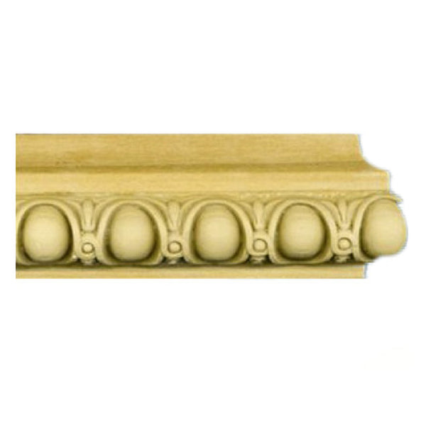 Buy 1-11/16"(H) x 11/16"(Proj.) - Egg & Dart Onlay Panel Molding Design (Poplar) - [Wood Material] - Brockwell Incorporated
