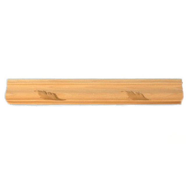 Buy 1-3/4"(H) x 1-1/16"(Proj.) - Acanthus Leaf Onlay Panel Molding Design (Poplar) - [Wood Material] - Brockwell Incorporated