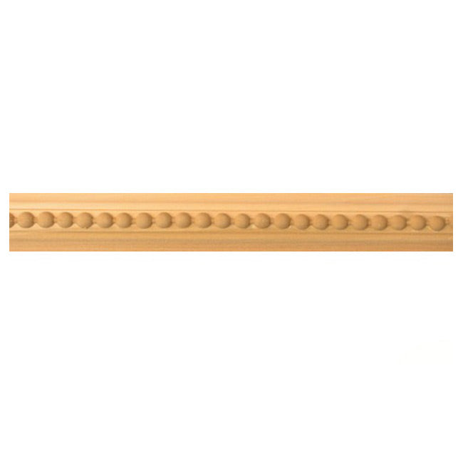 Buy 1-5/8"(H) x 11/16"(Proj.) - Bead Onlay Panel Molding Design (Poplar) - [Wood Material] - Brockwell Incorporated