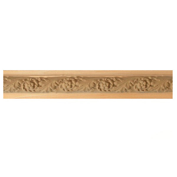 Buy 1-1/2"(H) x 13/16"(Proj.) - Rinceau Onlay Panel Molding Design (Poplar) - [Wood Material] - Brockwell Incorporated
