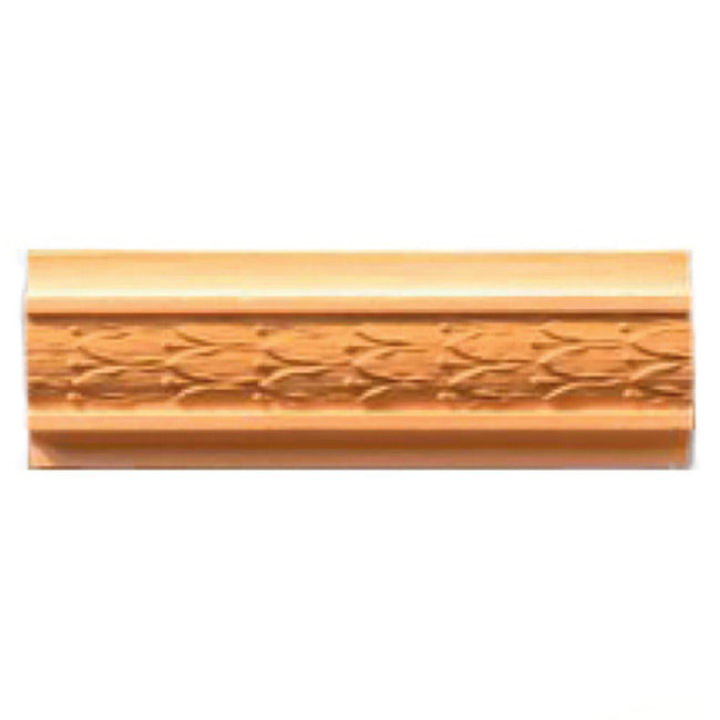 Buy 2"(H) x 3/4"(Proj.) - Leaf & Berry Onlay Panel Molding Design (Poplar) - [Wood Material] - Brockwell Incorporated