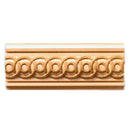 Buy 2-1/2"(H) x 3/4"(Proj.) - Running Circle Onlay Panel Molding Design (Poplar) - [Wood Material] - Brockwell Incorporated