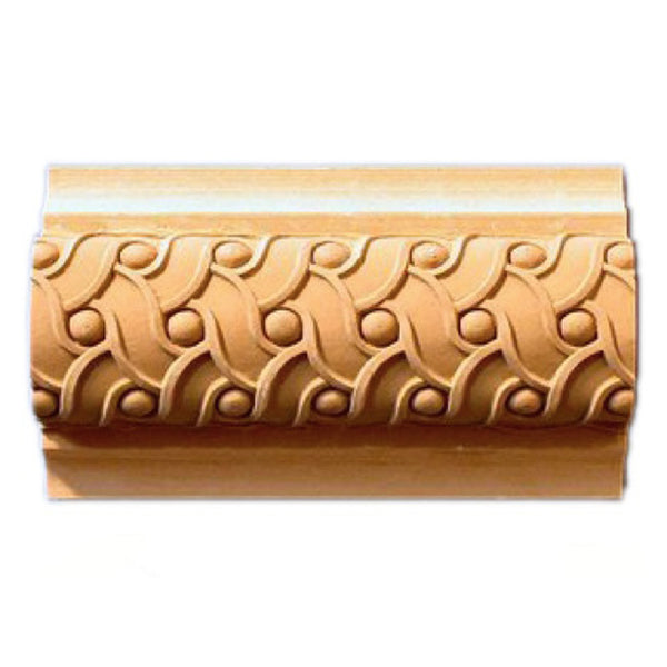 Buy 3-1/2"(H) x 1-5/8"(Proj.) - Weave Onlay Panel Molding Design (Poplar) - [Wood Material] - Brockwell Incorporated