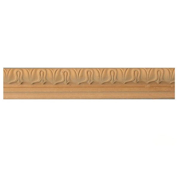 Buy 1-1/2"(H) x 3/4"(Proj.) - Lamb's Tongue Onlay Panel Molding Design (Poplar) - [Wood Material] - Brockwell Incorporated