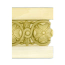 Buy 4-1/4"(H) x 7/8"(Proj.) - Floral Panel Molding Design (Poplar) - [Wood Material] - Brockwell Incorporated
