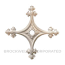 Gothic Style Plaster Medallion - 20" - Brockwell Incorporated