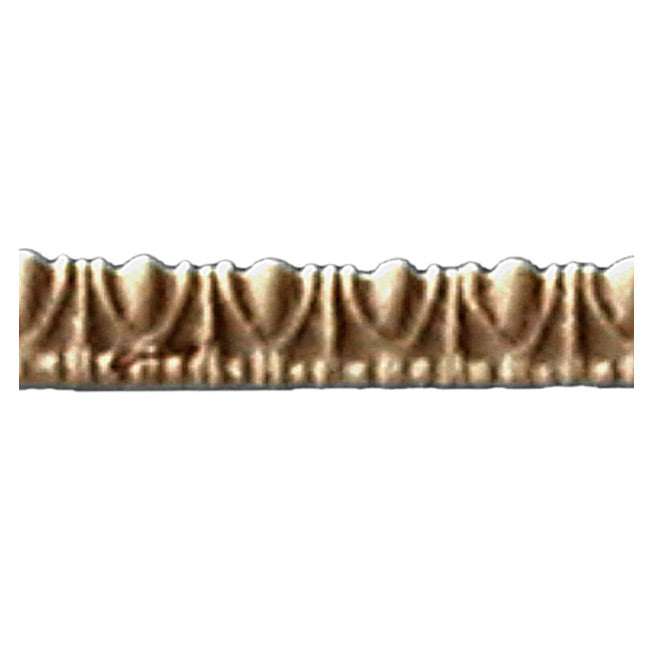 Historic 3/16"(H) x 5/32"(Relief) - Linear Moulding - Greek Egg & Dart Design - [Compo Material] = ColumnsDirect.com