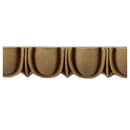 Historic 1"(H) x 1/2"(Relief) - Linear Moulding - Roman Egg & Dart Design - [Compo Material] = ColumnsDirect.com