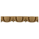 Historic 1-1/8"(H) x 3/4"(Relief) - Roman Stain-Grade Egg & Dart Linear Molding Design - [Compo Material] = ColumnsDirect.com