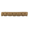 Historic 2-1/8"(H) x 7/8"(Relief) - Egg & Dart (French) Linear Moulding Design - Stain-Grade - [Compo Material] = ColumnsDirect.com
