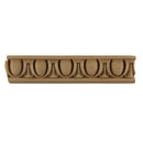 Historic 2-5/8"(H) x 5/8"(Relief) - Egg & Dart (Roman) Linear Moulding Design - Stain-Grade - [Compo Material] = ColumnsDirect.com