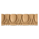 Historic 2-1/4"(H) x 3/4"(Relief) - Egg & Dart (Roman) Linear Moulding Design - Stain-Grade - [Compo Material] = ColumnsDirect.com