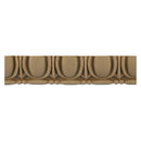Historic 1-1/8"(H) x 1/2"(Relief) - Roman Egg & Dart Linear Moulding Design - Stain-Grade - [Compo Material] = ColumnsDirect.com
