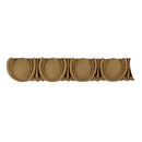 1-1/2"(H) x 1"(Relief) - Renaissance Egg & Dart Design - Stainable Linear Moulding - [Compo Material]